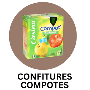 CONFITURES COMPOTES