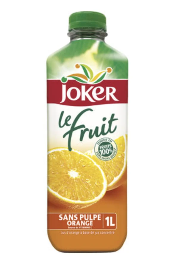 PET 1L PJ ORANGE S/P JOKE