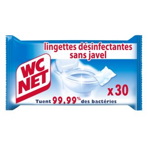 LINGETTES WC NET X30