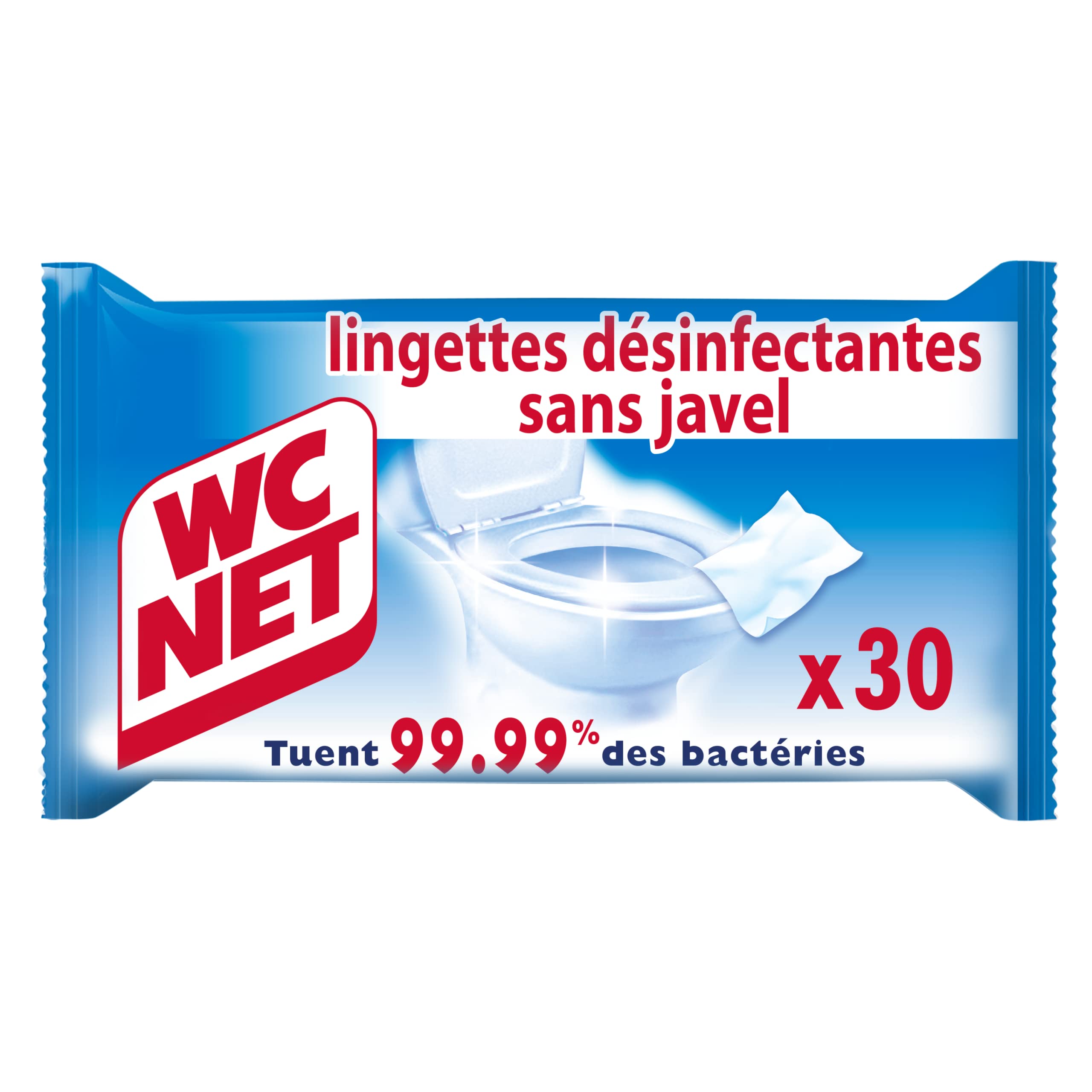 LINGETTES WC NET X30