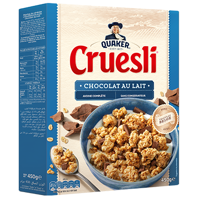 CRUESLI CHOCO LAIT QUAKER