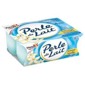 PERLE LAIT SAVEUR VANILLE X4